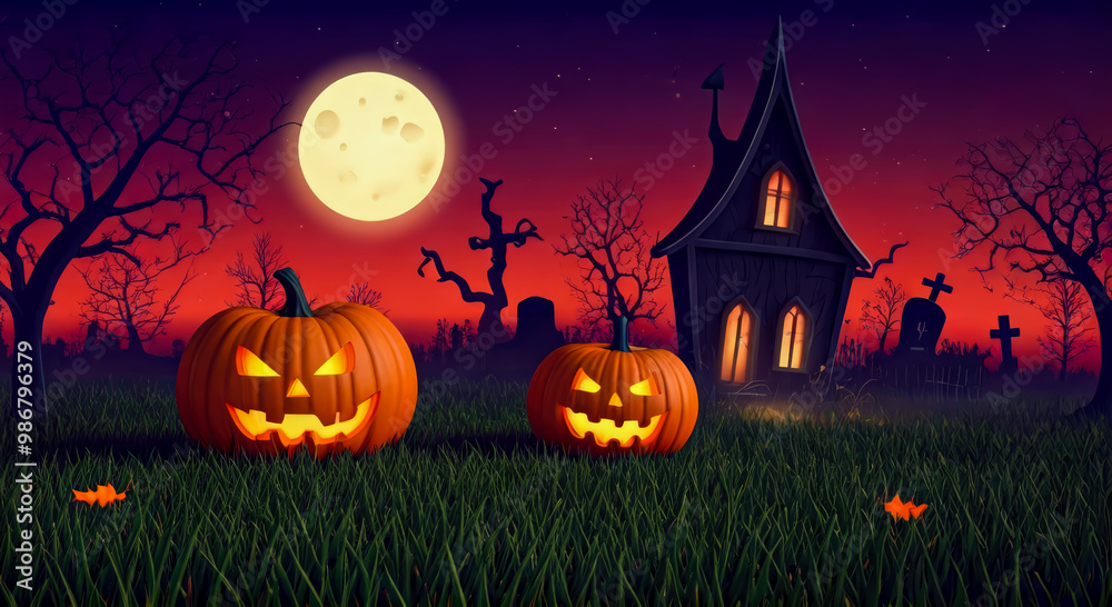 jack o lantern halloween scary background design jack o lantern halloween scary background design