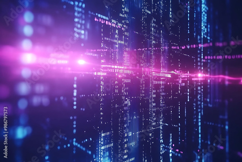 Predictive analytics retail technology visualized in an abstract design illustrating how AI forecasts trends and guides strategic retail decisions