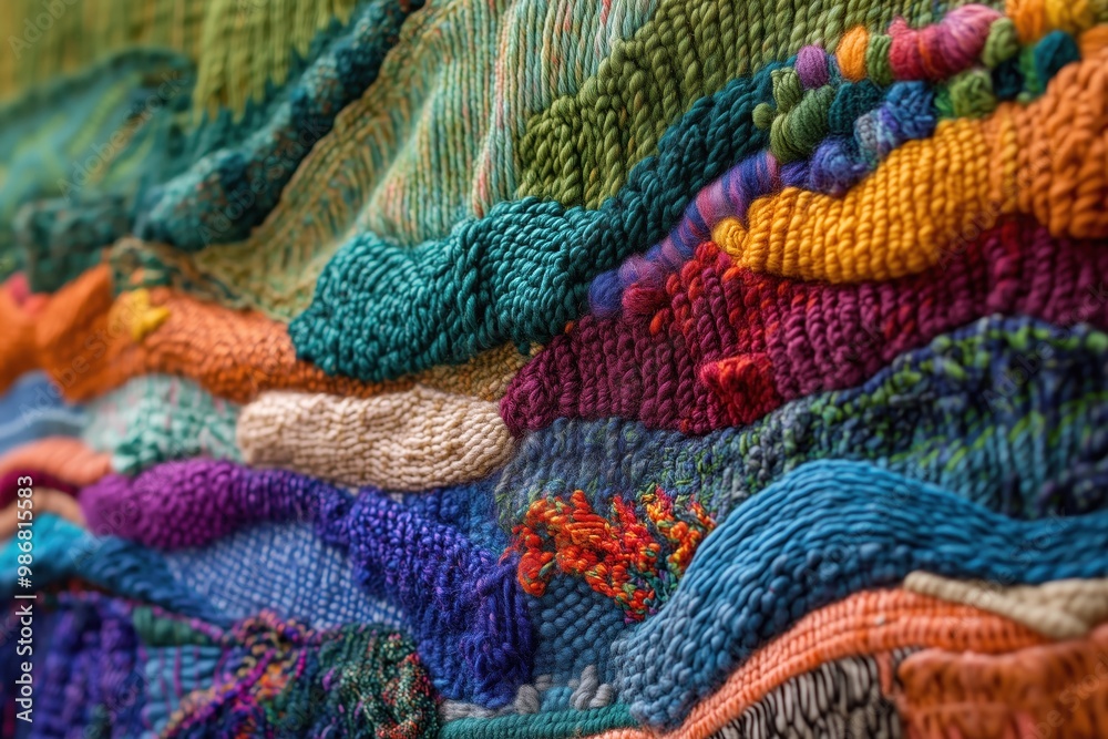 knitwear and yarn. Handmade from woolen materials knitwear and yarn. Handmade from woolen materials