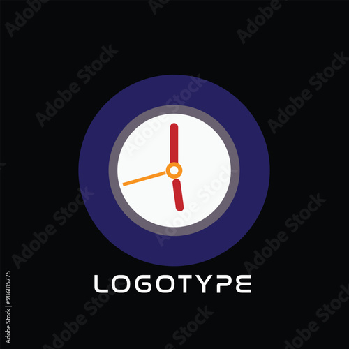 The clock logo symbolizes precision and the importance of time management in a fast-paced world.