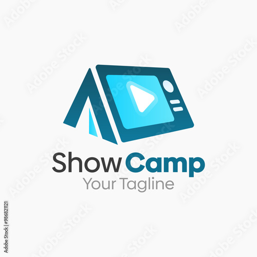 Show Camp Logo Design Template. Good for Business, Agency, Community and Organization