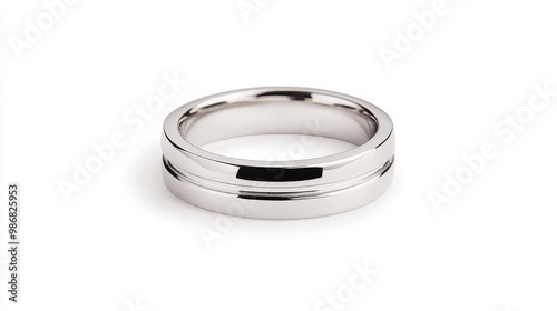 Open band ring with minimalist lines, perfect for a subtle yet stylish statement