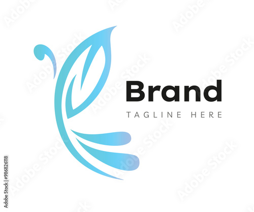 Butterfly logo icon design template elements. Usable for Branding and Business Logos.
