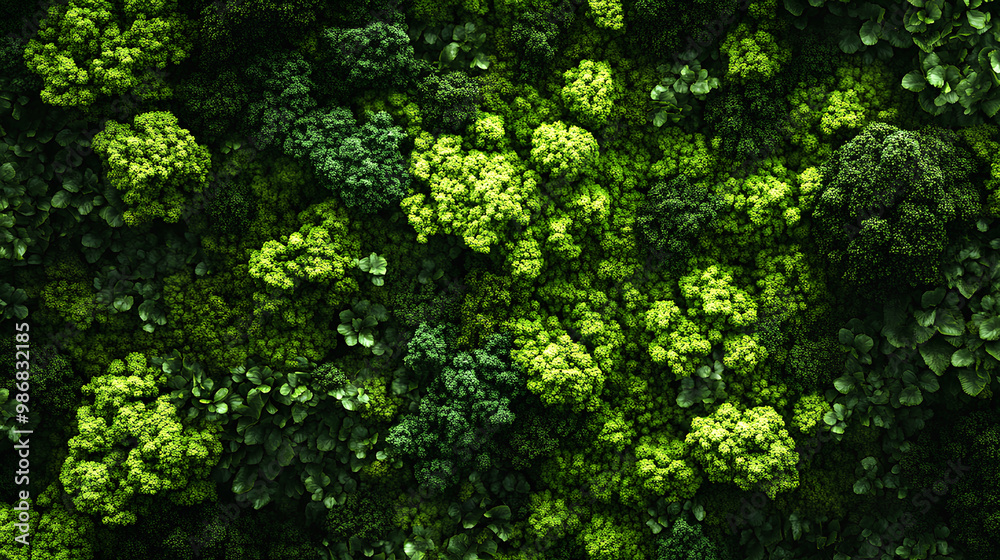 Top view green moss forest nature texture background Top view green moss forest nature texture background