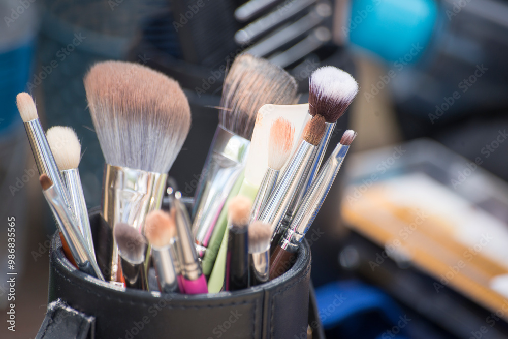 Fototapeta premium make up brushes