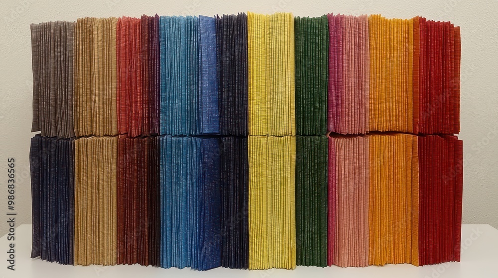 Colorful Stacked Paper Abstract Background Texture Colorful Stacked Paper Abstract Background Texture