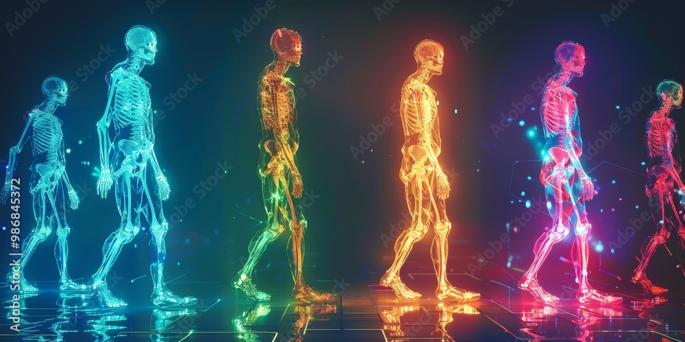 Intricate and colorful PET scan showcasing various activity levels in the human body with vibrant heatmaps, perfect for research, healthcare, and medical visuals Intricate and colorful PET scan showcasing various activity levels in the human body with vibrant heatmaps, perfect for research, healthcare, and medical visuals