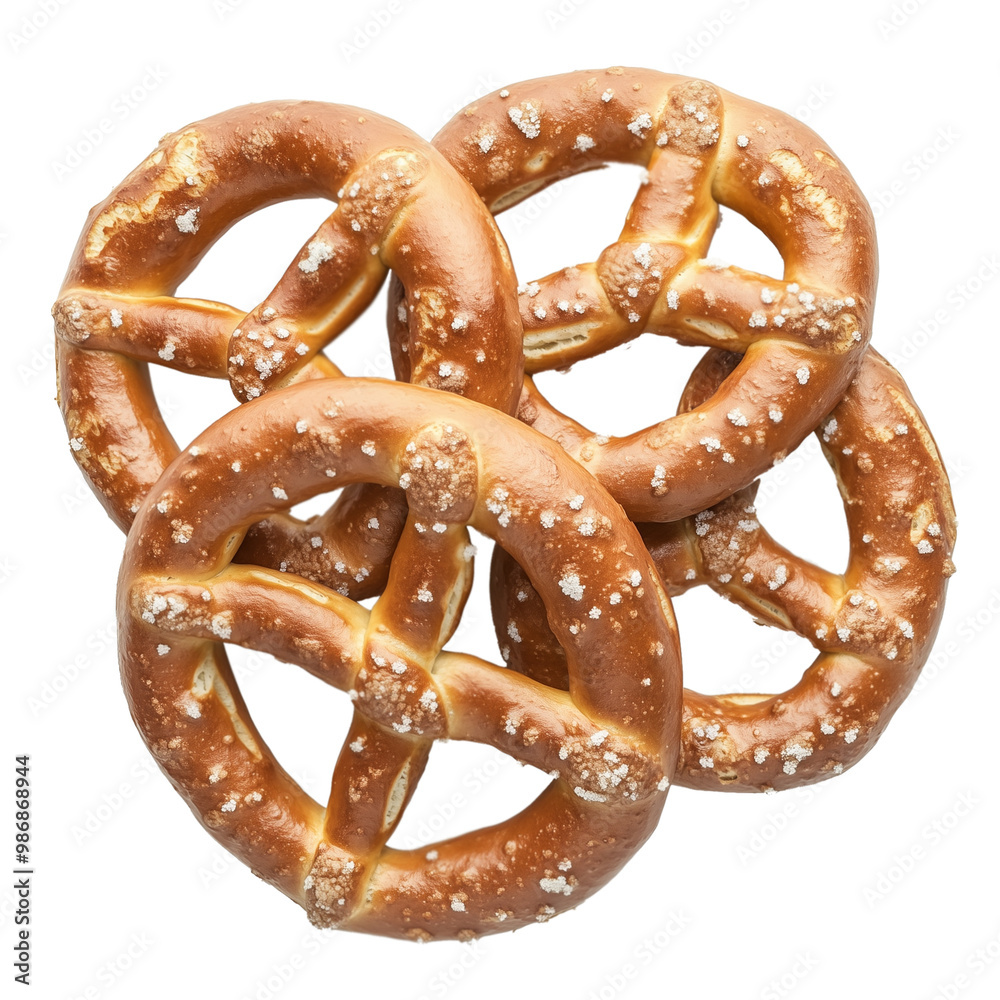 Pretzels isolated on transparent background Pretzels isolated on transparent background
