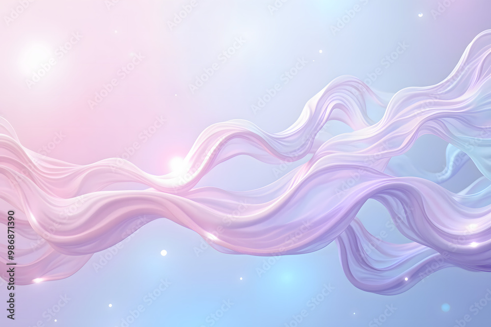 Flowing light pink and soft blue of Elegance Pastel Tones Waves Flowing light pink and soft blue of Elegance Pastel Tones Waves