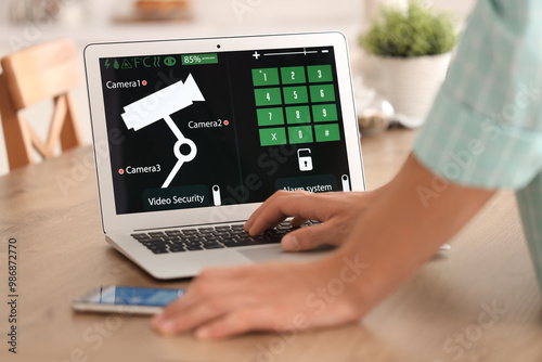 Home security system manage...