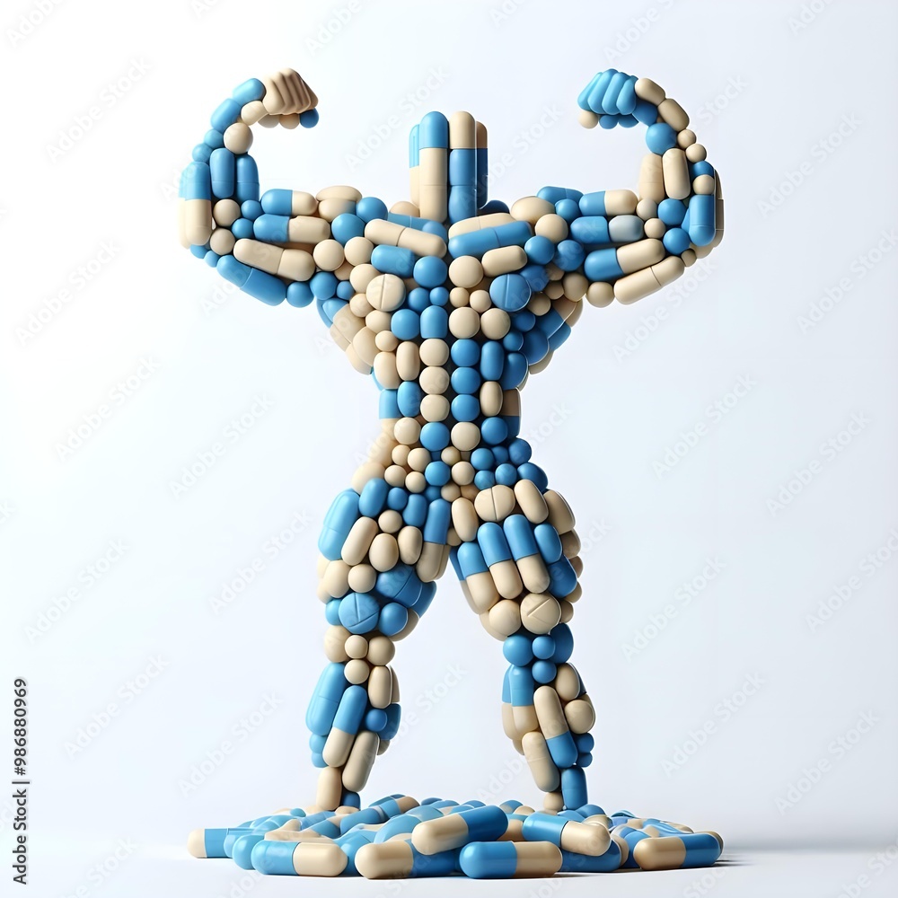 3d render of a molecule 3d render of a molecule