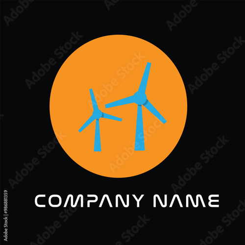 The windmill logo symbolizes renewable energy and sustainable practices, reflecting a commitment to eco-friendly solutions.