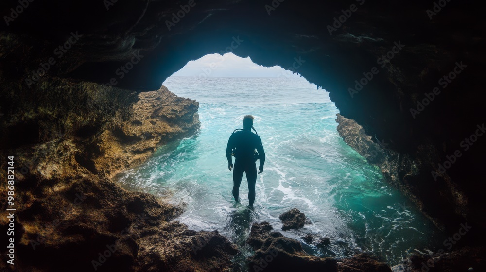 Exploring a mysterious underwater cave off the coast of Hawaii Island Exploring a mysterious underwater cave off the coast of Hawaii Island