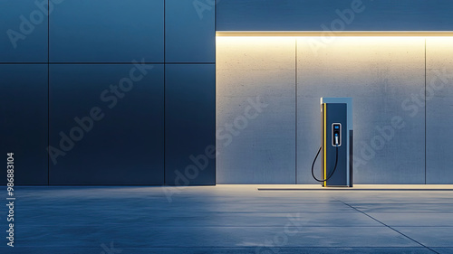 New energy electric vehicle charging pile