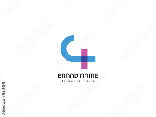 letter logo design vector
