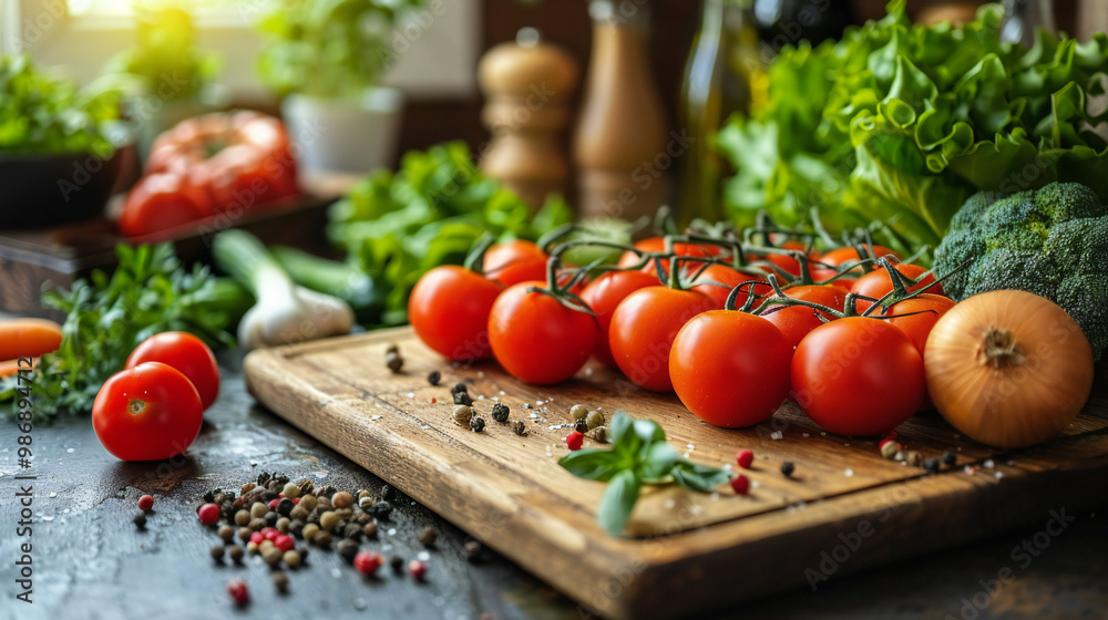 Blank Paper Board with Vegetable Blank Paper Board with Vegetable