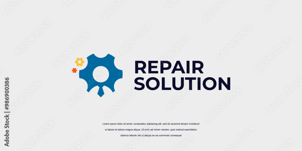 Repair service logo template design vector Repair service logo template design vector