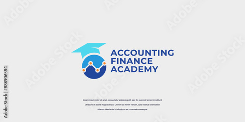 Education logo designs and logo marks of successful business companies, financial education logo design ideas