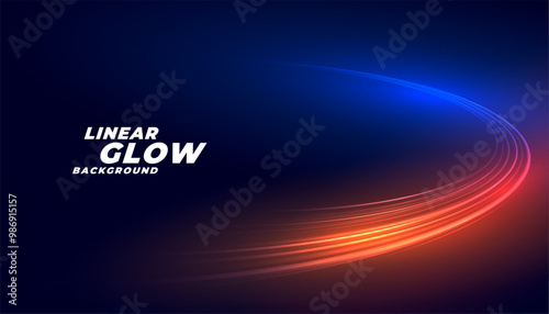 stunning glowing light trail effect for your modern backdrop design