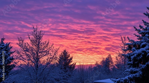 Serene Dawn Sky with Gentle Light Breaking Through, Symbolizing a Peaceful Awakening