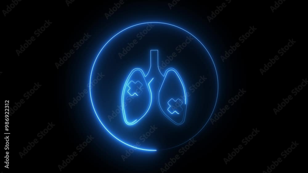 Neon line lungs icon. this is a part of respiratory system. This is involved in respiration it purifies blood. lungs, anatomy and kidney icon ,The kidney was divided into the right and left halves Neon line lungs icon. this is a part of respiratory system. This is involved in respiration it purifies blood. lungs, anatomy and kidney icon ,The kidney was divided into the right and left halves