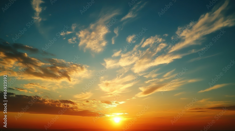 A sunset sky with the sun last rays barely visible, reflecting the skyâ€™s reluctant departure 