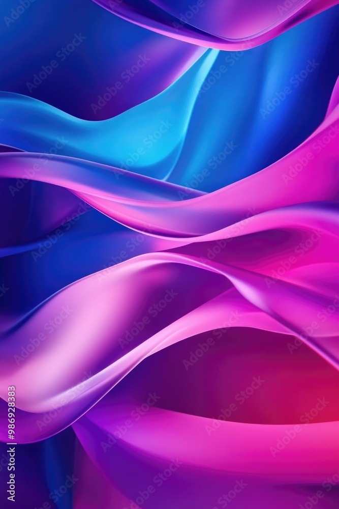 Obraz premium Purple Blue Background Close Up