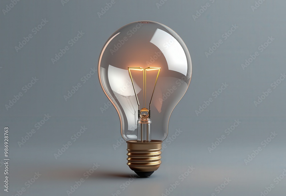 light bulb on black light bulb on black