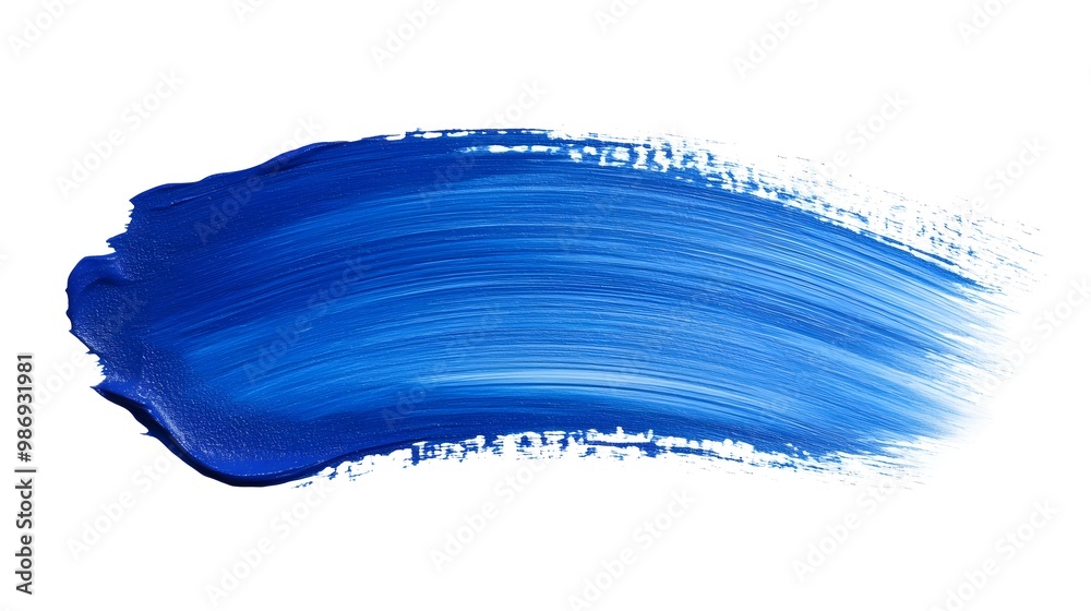 Hand-painted blue brushstroke on a white background, featuring bold, expressive strokes with visible texture and dynamic movement. Hand-painted blue brushstroke on a white background, featuring bold, expressive strokes with visible texture and dynamic movement.