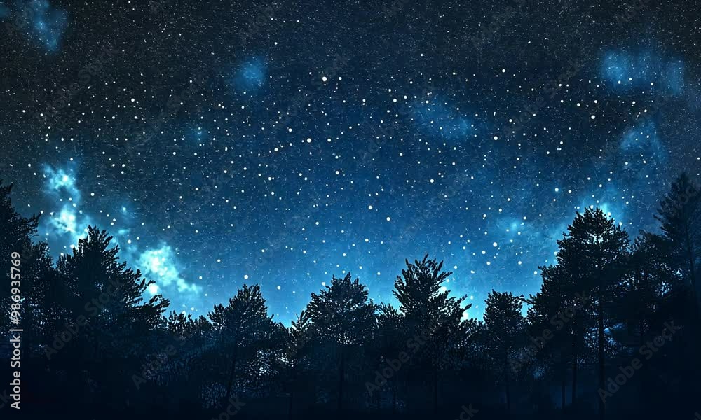 starry night sky starry night sky