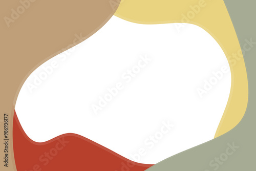 Colorful wavy illustration for background