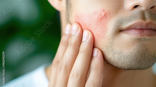 Itchy red rash, skin irritation, detailed symptoms