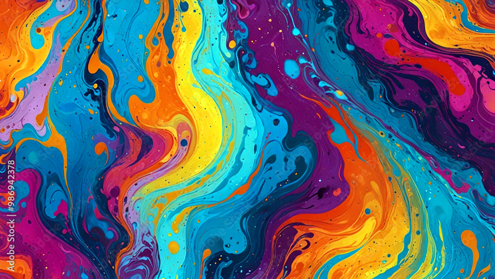mesmerizing, abstract wallpaper with fluid swirls of bright colors mesmerizing, abstract wallpaper with fluid swirls of bright colors