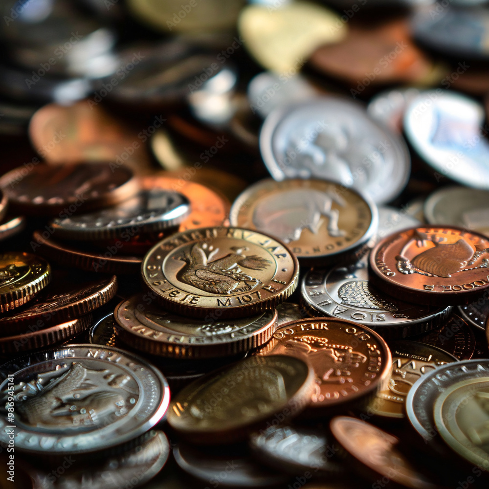 World habitat dayclose up picture of a pile ofcoin World habitat dayclose up picture of a pile ofcoin