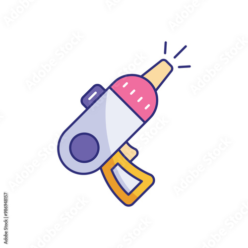 VR Shooting vector icon