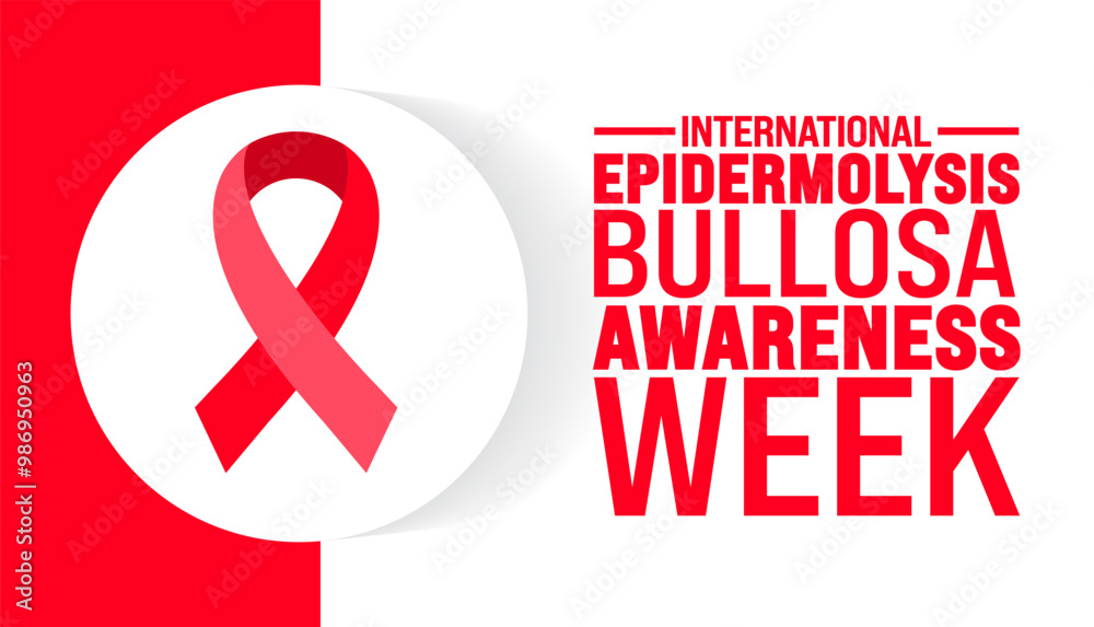 International Epidermolysis Bullosa Awareness Week background or banner design template is observed every year in October. Holiday concept. Template for card, poster, placard, template. eps 10 International Epidermolysis Bullosa Awareness Week background or banner design template is observed every year in October. Holiday concept. Template for card, poster, placard, template. eps 10