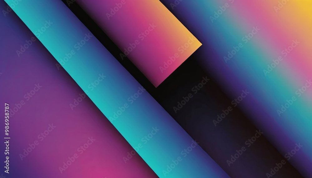 A colorful background with a black line in the middle A colorful background with a black line in the middle