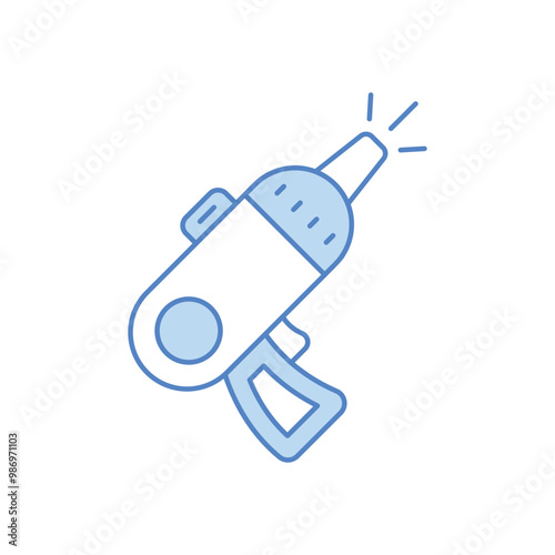 VR Shooting vector icon