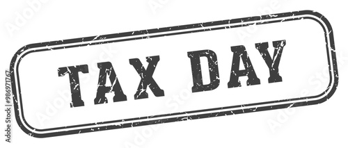 TAX DAY STAMP