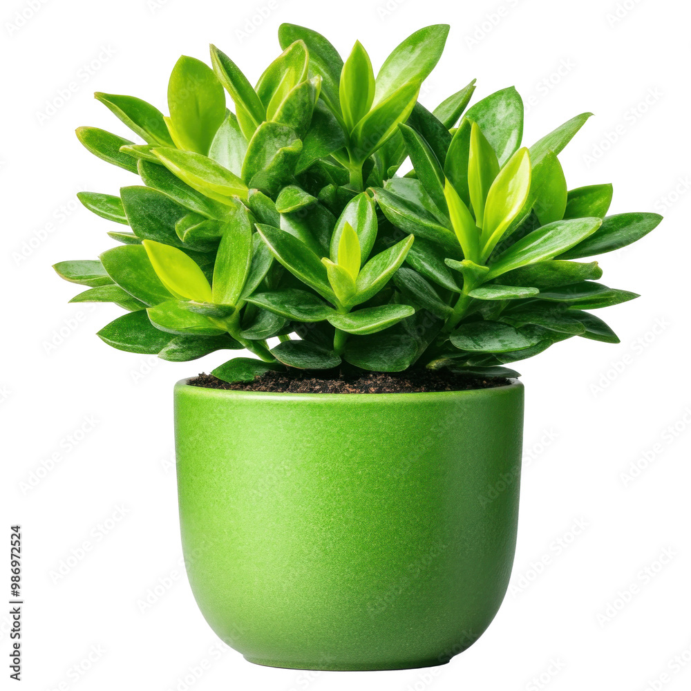 A potted plant, isolate on transparent background A potted plant, isolate on transparent background