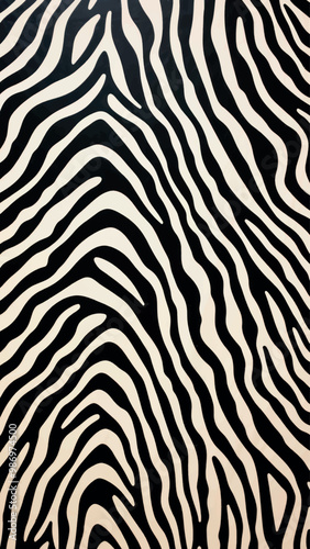 Zebra pattern abstract design