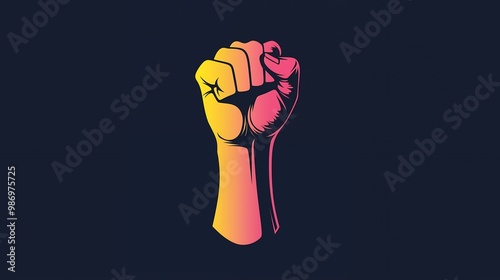 a hand with unity
