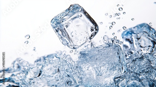 氷と炭酸のテクスチャ2