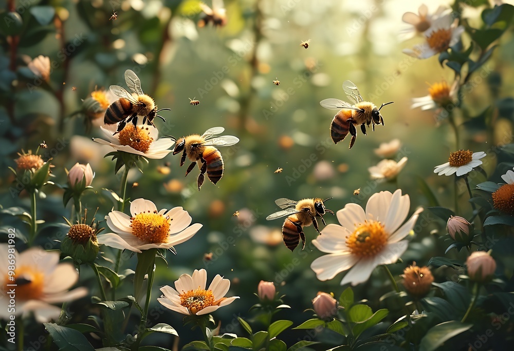 Obraz premium carpenter bee