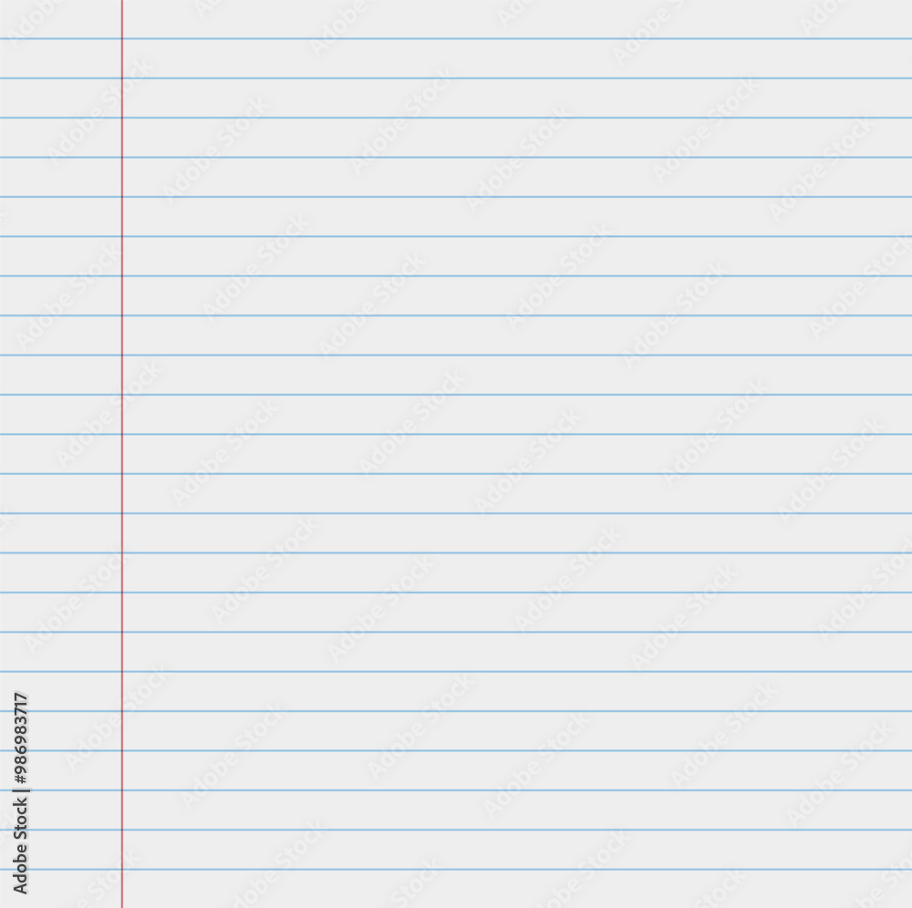 Notebook paper background, Blank loose leaf notebook paper Notebook paper background, Blank loose leaf notebook paper