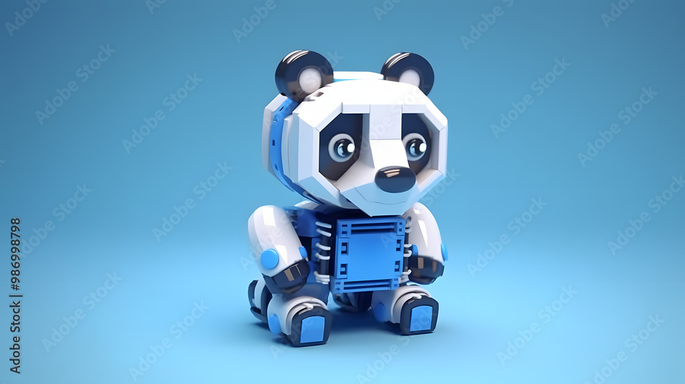 Panda Toy 3d cartoon Panda Toy 3d cartoon
