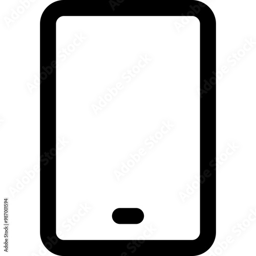 phone electronic icon style outline