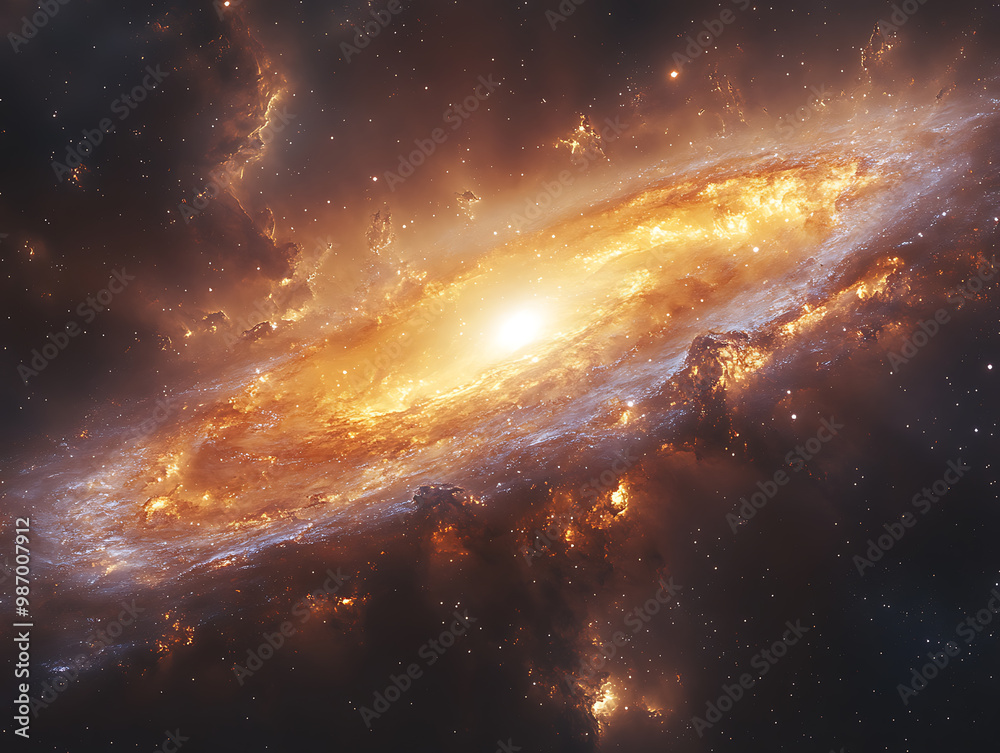 Fototapeta premium space of space