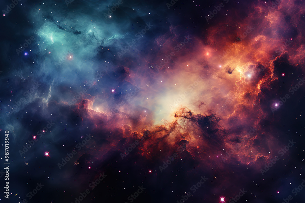 Obraz premium Attractive Lightning pattern wallpaper