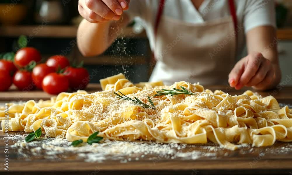 Pasta with Parmesan and Rosemary Pasta with Parmesan and Rosemary